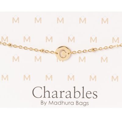 Bracciale iniziale C Goud