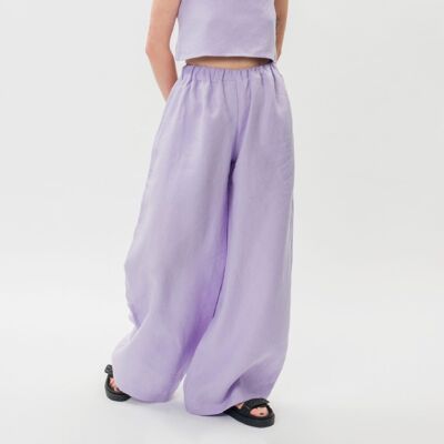 Sorrento Linen Pants - All Linen Colours - Mocha - 28 inches 44779