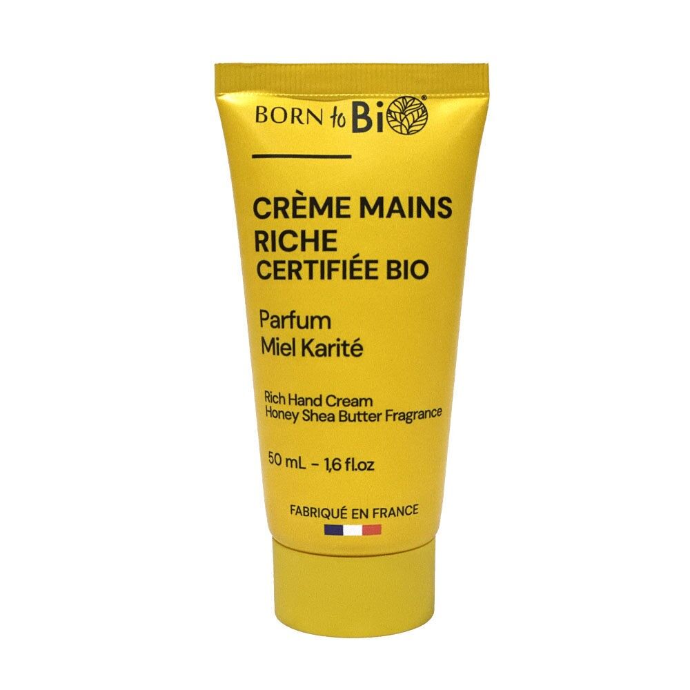 Crema per le mani ricca di miele di karité - certificata biologica