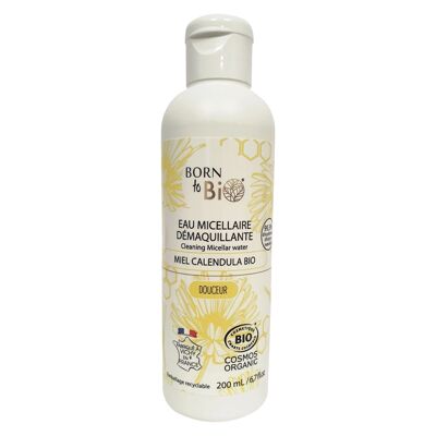 Micellar water Sensitive skin Honey Calendula 200mL - Certified Organic