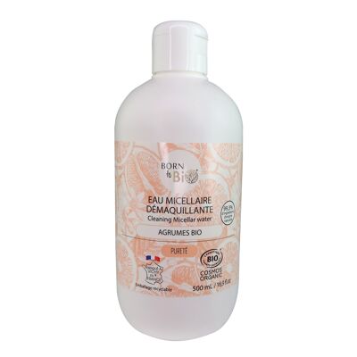 Agua micelar Piel mixta a grasa Citrus Organic - Certificado Orgánico