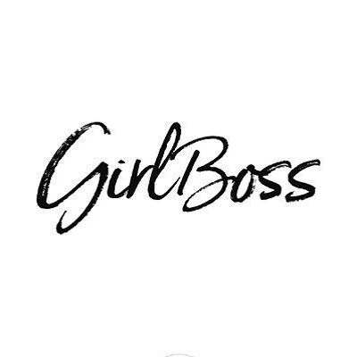 Temporäre Tätowierung: Girlboss