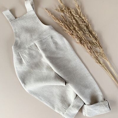 Harlow Dungarees - Other Colours Available - Aloe 12 - 18 mth