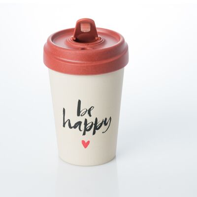 Bamboocup-happy calligraphy