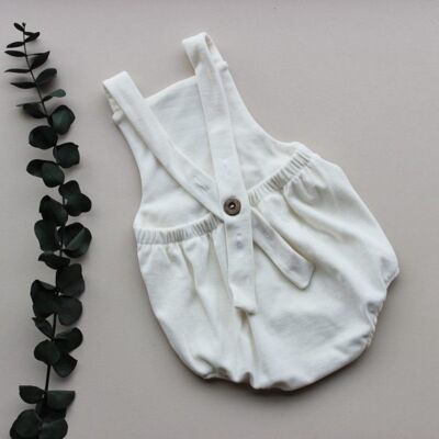 Bohdi Romper - Milk Velvet 6 - 12 mth