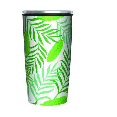 Bamboo slidecup-jungle leaves