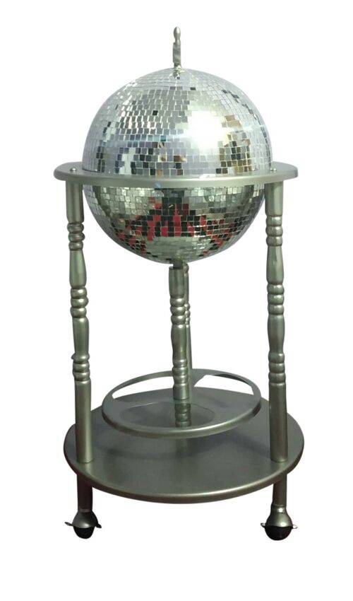 Gun metal glam globe