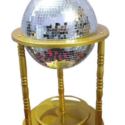 Gold/silver tile glam globe