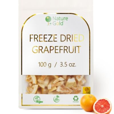 Freeze-Dried Grapefruit Slices