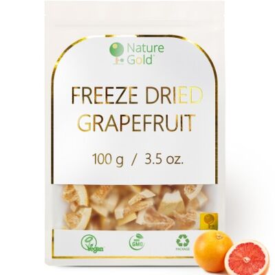 Freeze-Dried Grapefruit Slices
