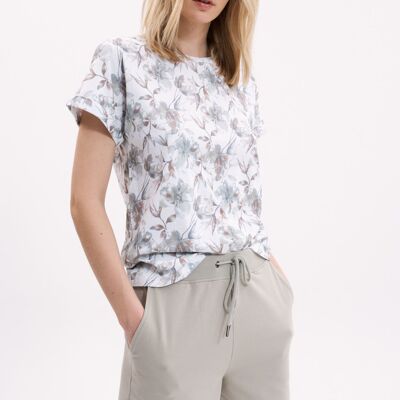 PRINTED T-SHIRT - FADED FLOWERS