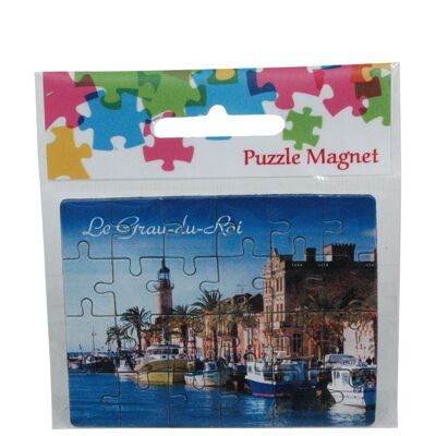 Personalisierter Puzzle Magnet Magnet - Dekoration / Souvenir / Geschenke