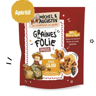 Graines apéritives épices CAJUN 95g