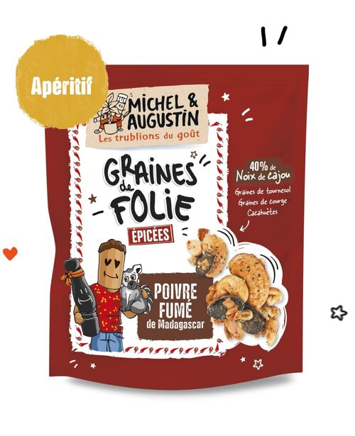 Graines apéritives POIVRE 95g