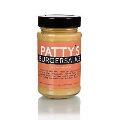 Pattys Burgersauce, 225 ml Glas