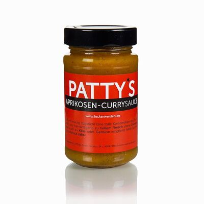 Salsa de albaricoque al curry Patty's, 225ml