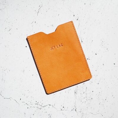 "Jet Lag" passport holder