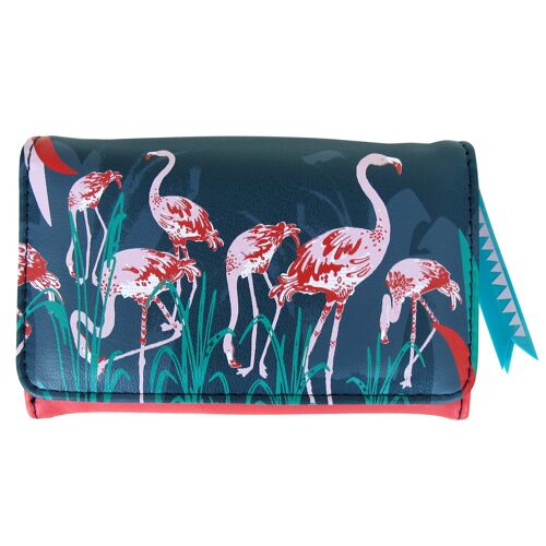 Flamingo phone wallet