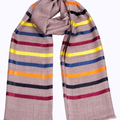 Tanya Stripe Scarf