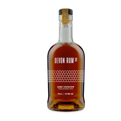 Ron Devon especiado con miel 37,5%, 70cl