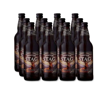 Exmoor Stag 5,2 % – Lot de 12 bouteilles (500 ml)