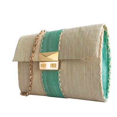 Antsa Cocktail Clutch Sand Seagreen