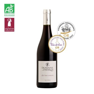 Vin rouge bio - Côtes du Rhône 2020 - Grenache, Syrah - Vallée du Rhône - Les bons moments (75cl)