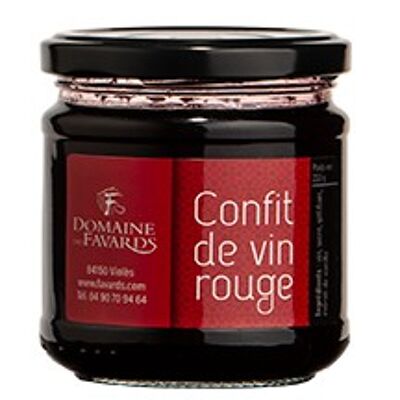 Confiture de vin rouge