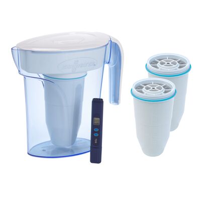 Combi-box : 1,7 litre Waterkan
incl. 3 filtres (2 filtres supplémentaires)