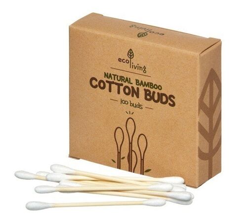Bamboo Cotton Buds - 10 units