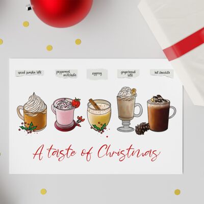 Christmas Card: A Taste Of Christmas