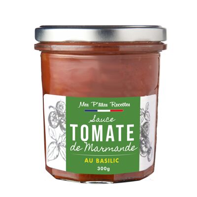 SALSA DE TOMATE MARMANDE CON ALBAHACA 300G