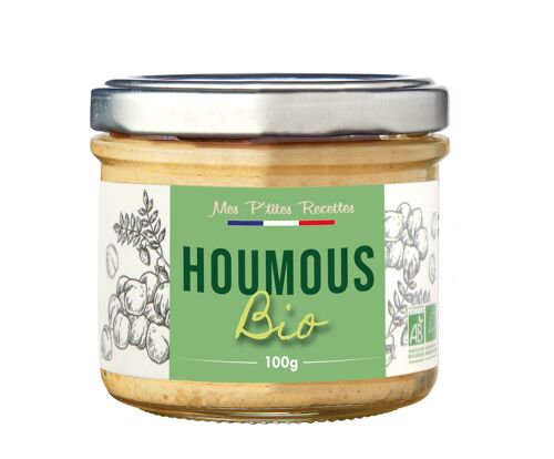 Houmous bio 100g - mes p'tites recettes