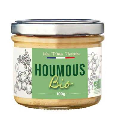 Houmous bio 100g - mes p'tites recettes