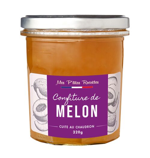 Conf melons 320g - mes p'tites recettes