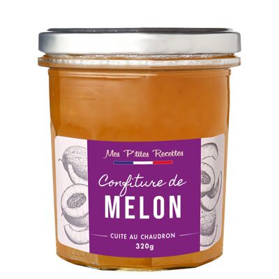 Conf melons 320g - mes p'tites recettes