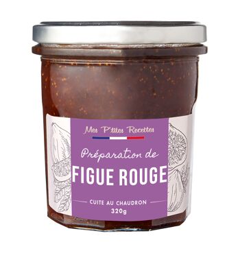 Prepa figues rouges 320g - mes p'tites recettes