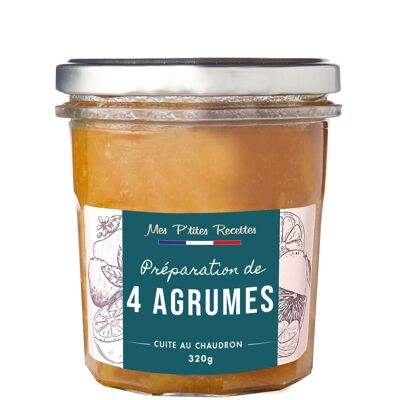 Prepa 4 agrumes 320g - mes p'tites recettes