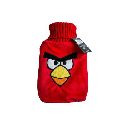 Angry Birds Red Hot Water Bottle And Cover (Red)