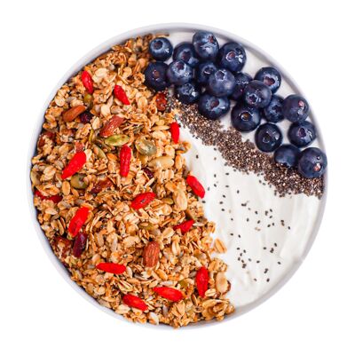 Granola Baies de Goji Graines de chia 2,5kg