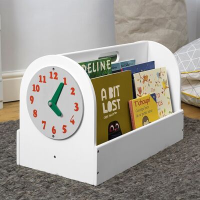 Caja de almacenamiento de libros para niños - The Tidy Books Box - Blanco