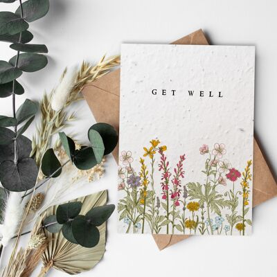 Wildflowers Get Well , A6