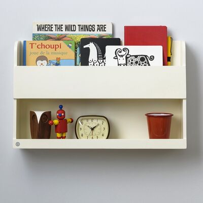 The Tidy Books Bunk Bed Buddy Wall Shelf - Ivory