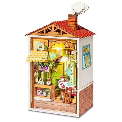 Magasin de confitures sucrées DIY House, Robotime, DS010, 9.0×7.5×15.5 cm