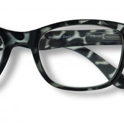 Refocus RR4002 Recycled reading glasses gray melange +1.00 - WFO