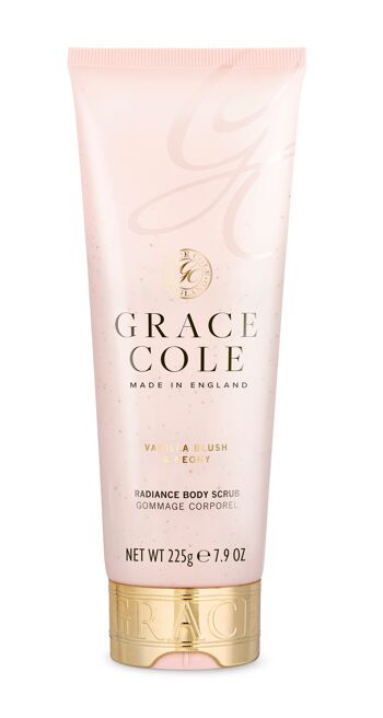 Grace Cole Vegan Vanilla Blush & Peony Body Scrub 238 ml 1