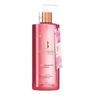 Grace Cole Boutique Detergente per mani con fiori di ciliegio e peonia 500 ml