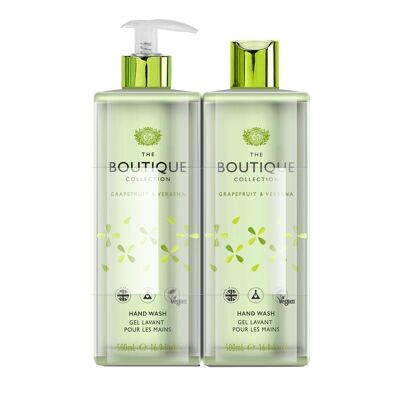 Grace Cole Boutique Grapefruit & Verbena Hand Wash Pack 2x500ml