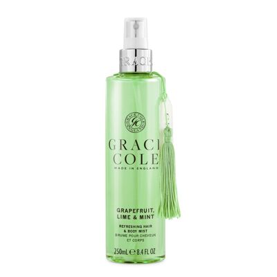 Grace Cole Vegan Pamplemousse, citron vert et menthe Body Spray 250 ml