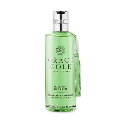 Grace Cole Vegan Grapefruit Lime & Mint Gel de baño y ducha 300 ml